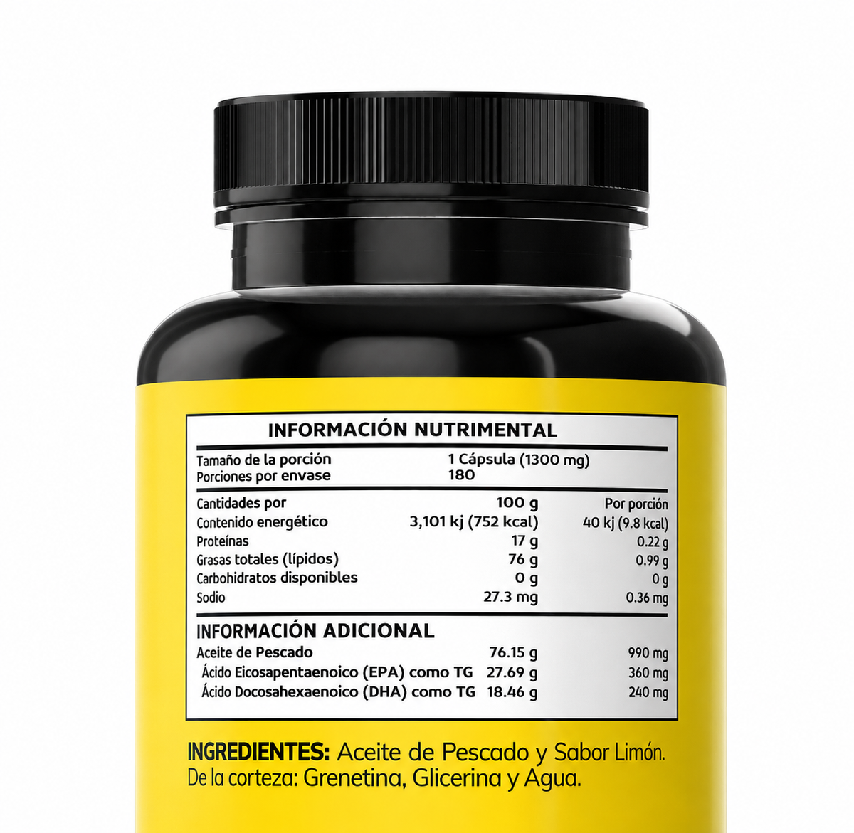 Omega 3 ultra puro - 180 cápsulas