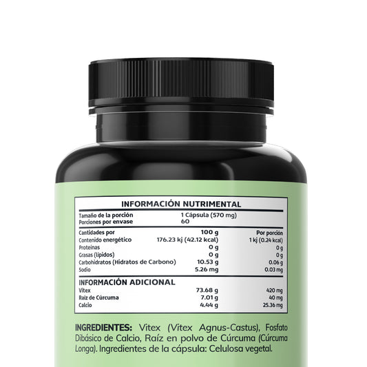 Vitex Fruit 420MG - 60 Cápsulas