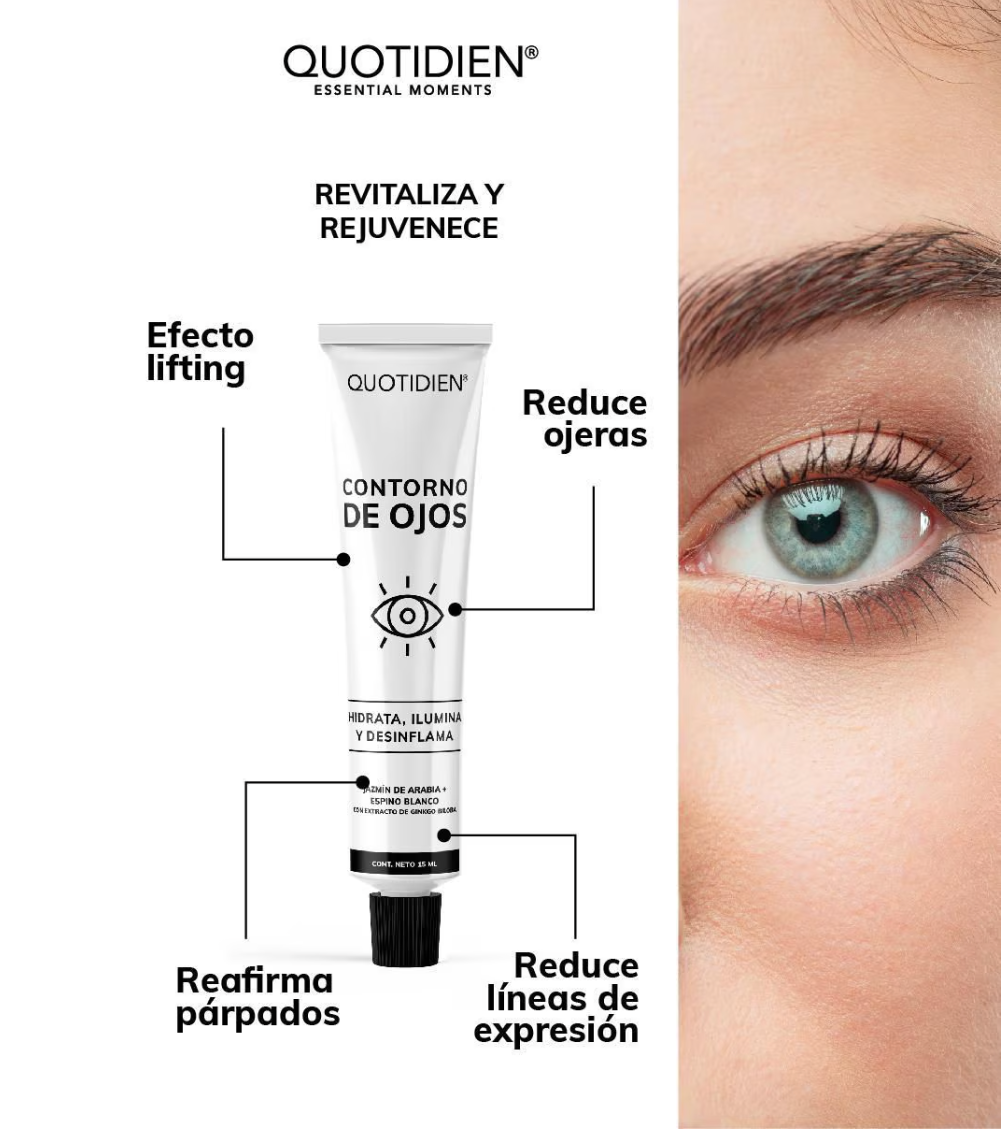 Kit Antiedad - Limpiador + Tónico + Serum Vitamina C + Serum Ácido Hialurónico + Contorno de Ojos