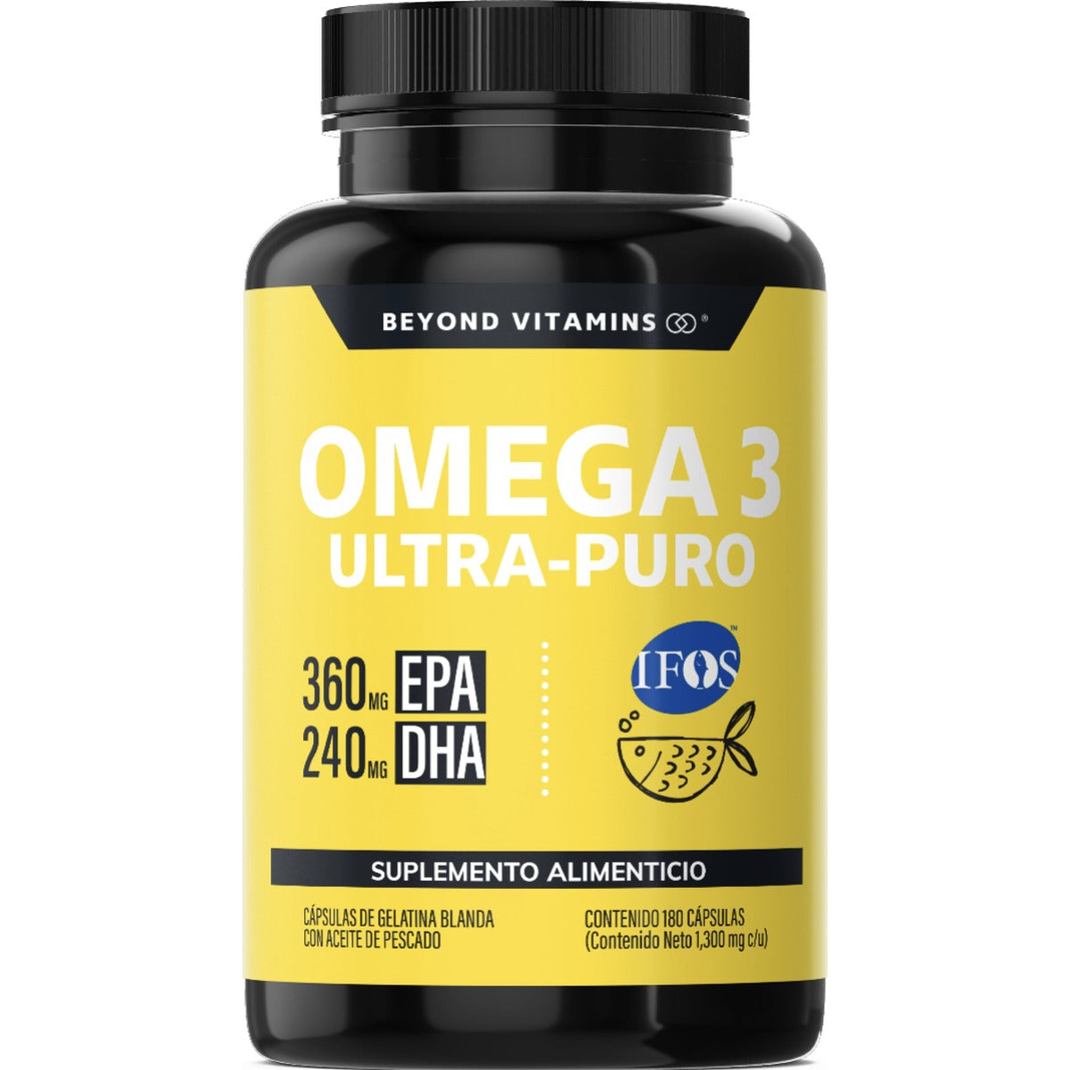 Omega 3 ultra puro - 180 cápsulas