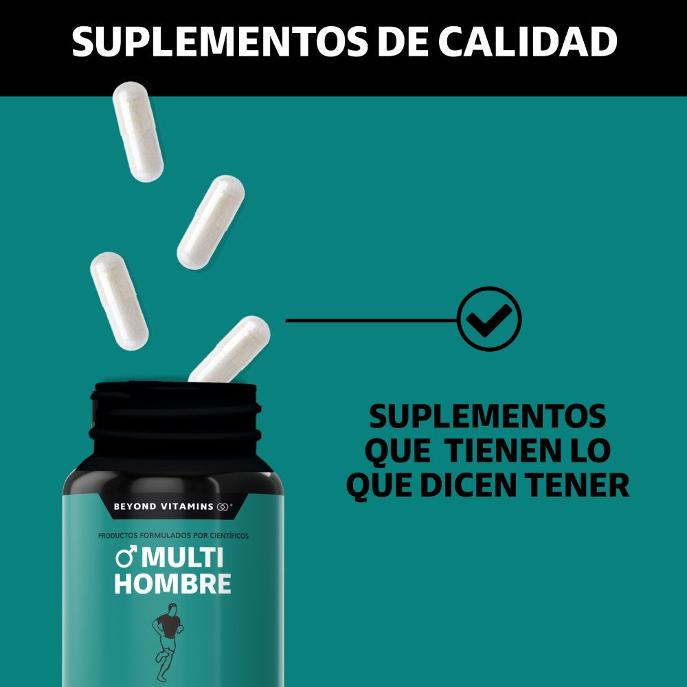 Multi hombre 150 caps