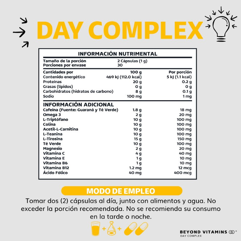 Day complex - 60 cápsulas
