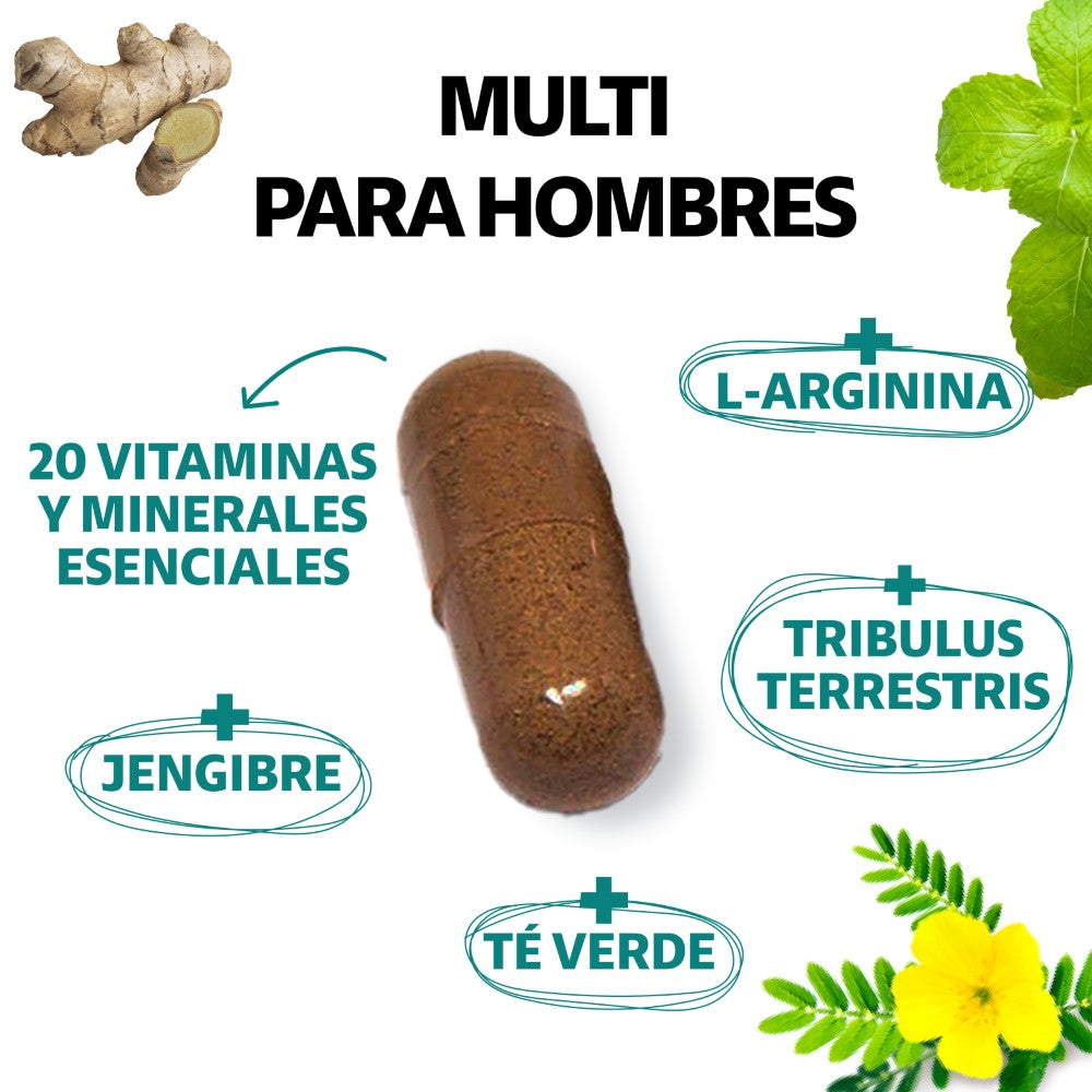 Multi hombre 150 caps