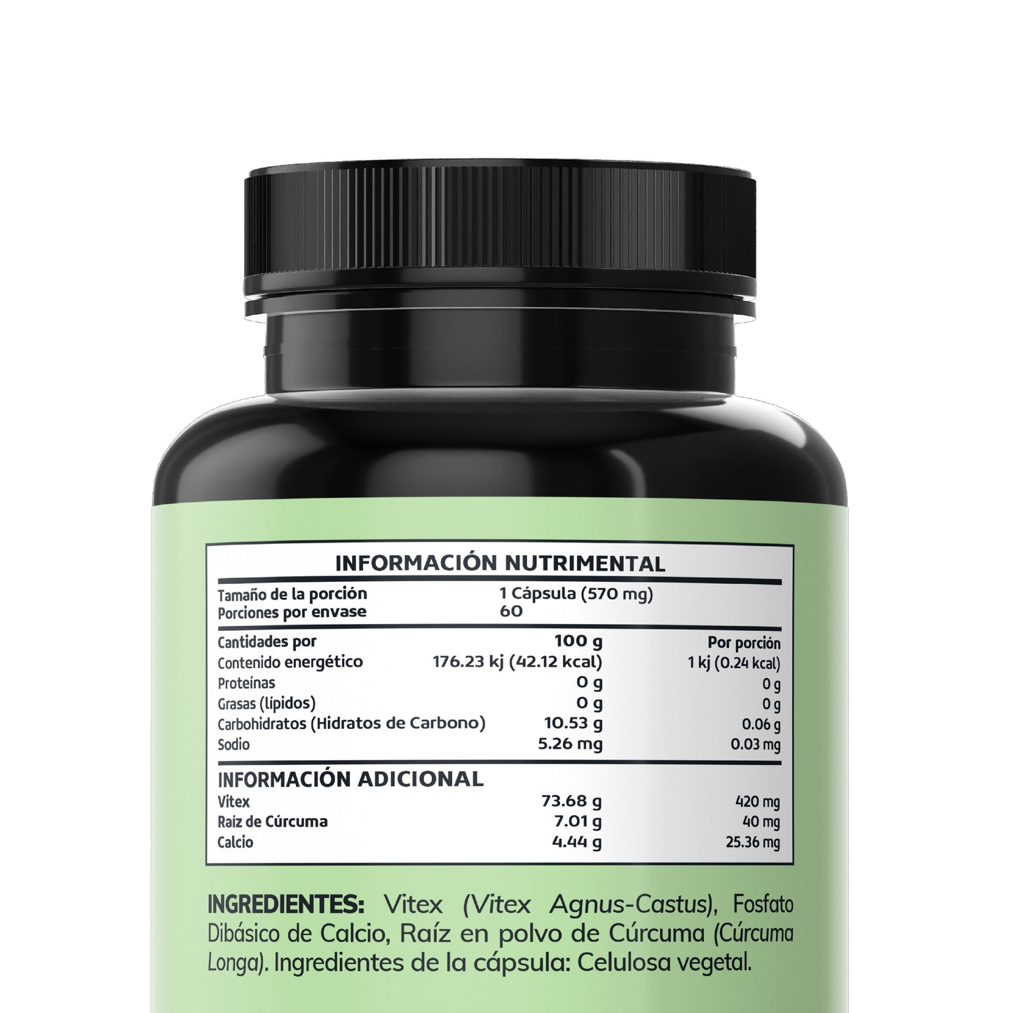 Vitex Fruit 420MG  - 60 Cápsulas